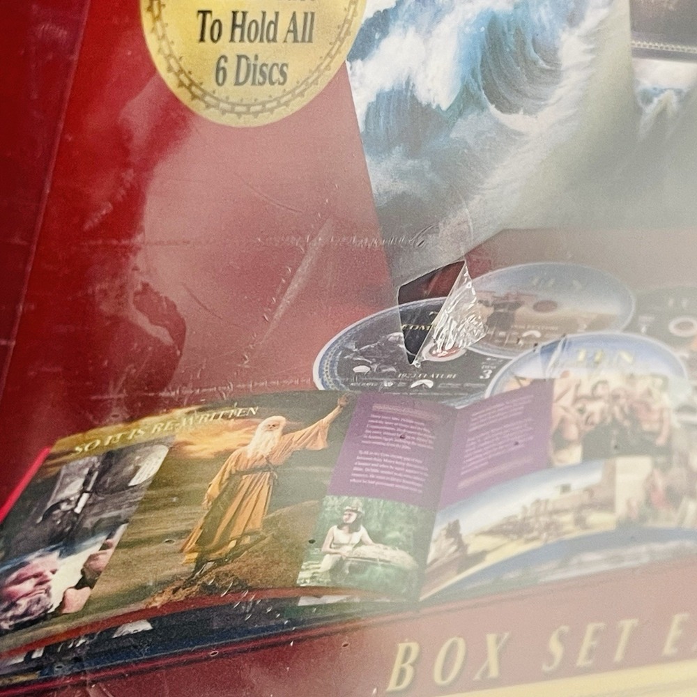 Sealed Ten Commandments Movie Cecil B. Demille Limited Edition DVD Box Set - Picture 4 of 6